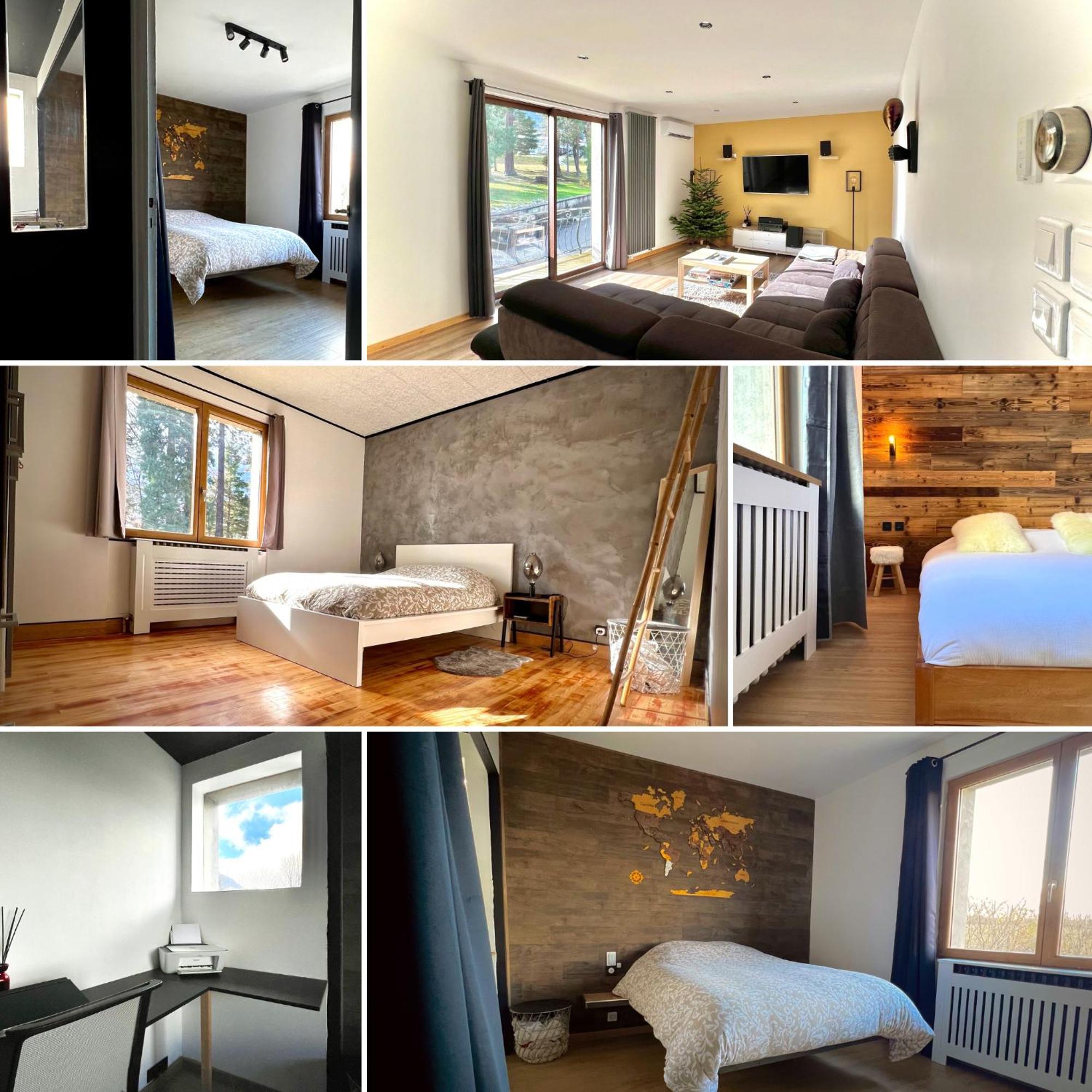 Logement Chaleureux Haut De Gamme Dans Le Trieves - Wifi - Netflix Clelles Luaran gambar